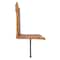 Hello Honey® Natural Rattan Wicker Wall Shelf with Scalloped Edge & Metal Rod